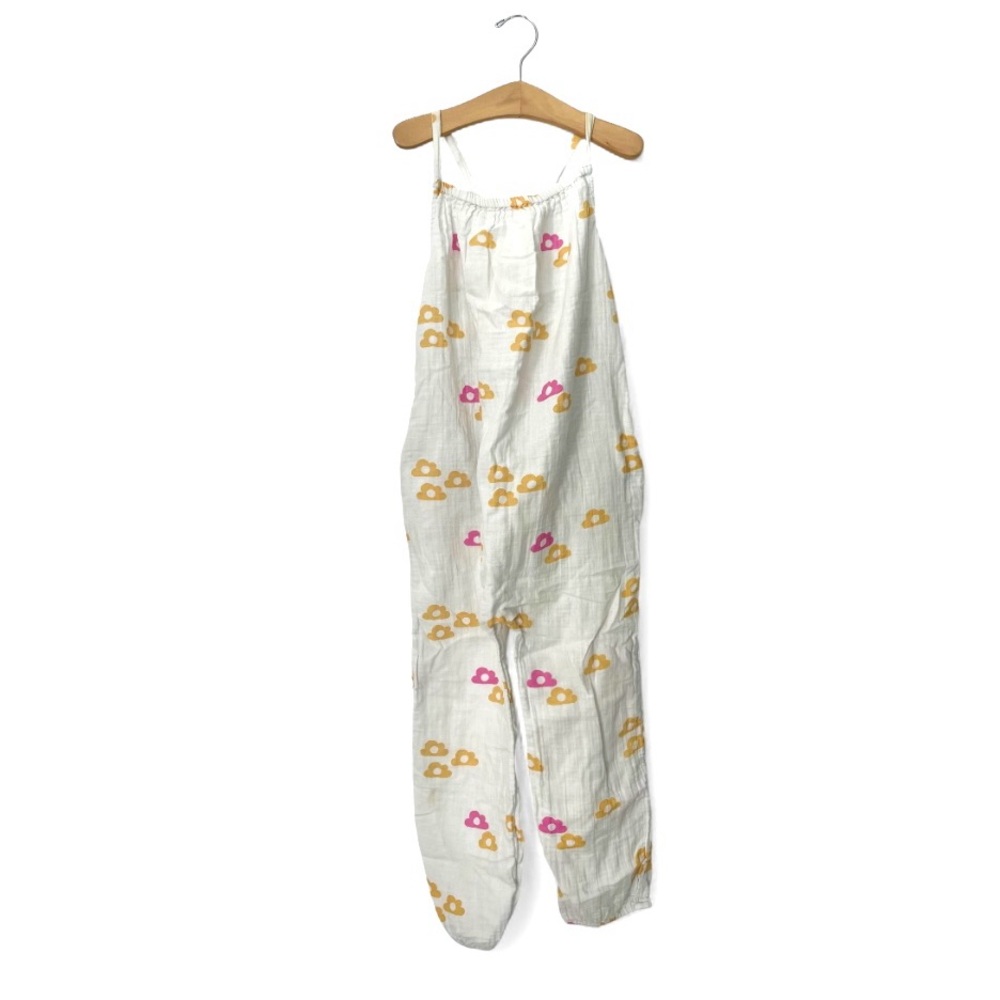 Stem KIDS White jumper with pockets with Pink and Yellow Accents.  We LOVED it!